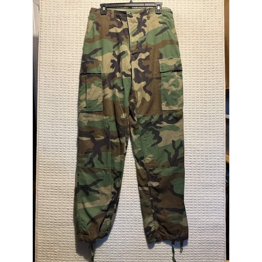 US Army Woodland Camo Pants Combat 8415 01 084 1710 30x33